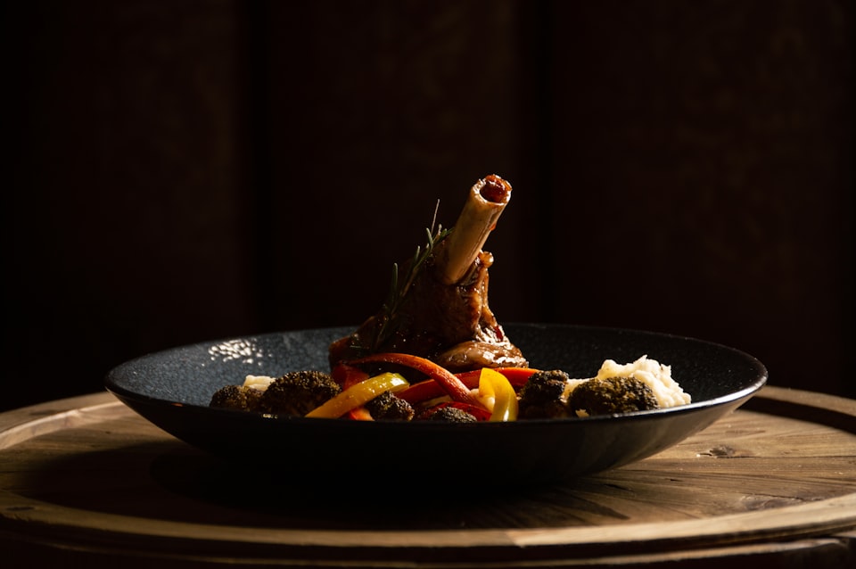 Charcoal-grilled octopus